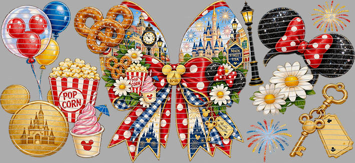 16oz Disney style-D-3194